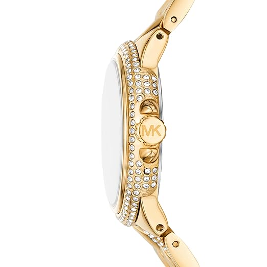Michael Kors MK4801 Women’s Watch | Silver Dial Stainless Steel Bracelet | Minimal Analog Luxury Watch