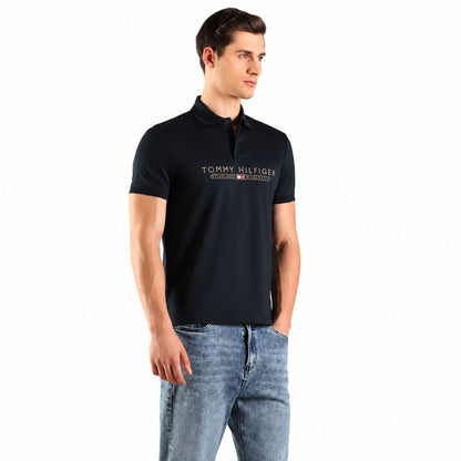 Tommy Hilfiger Men’s Regular Fit Polo T-Shirt - Desert Sky