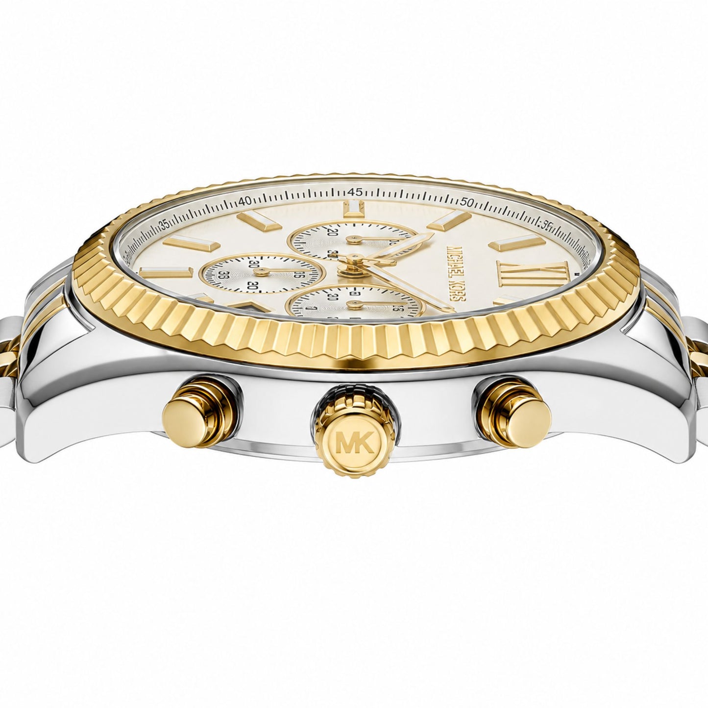 Michael Kors Lexington Two-Tone Chronograph Watch for Men - MK8344
