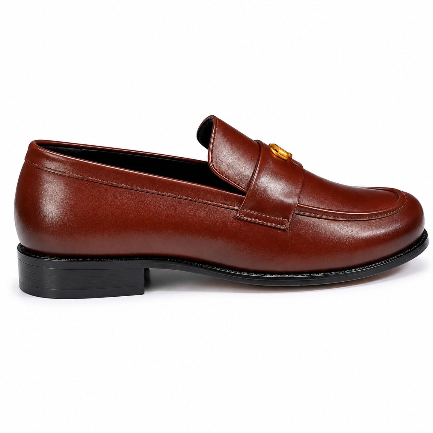 COACH Men’s Premium Leather Loafer - Brown