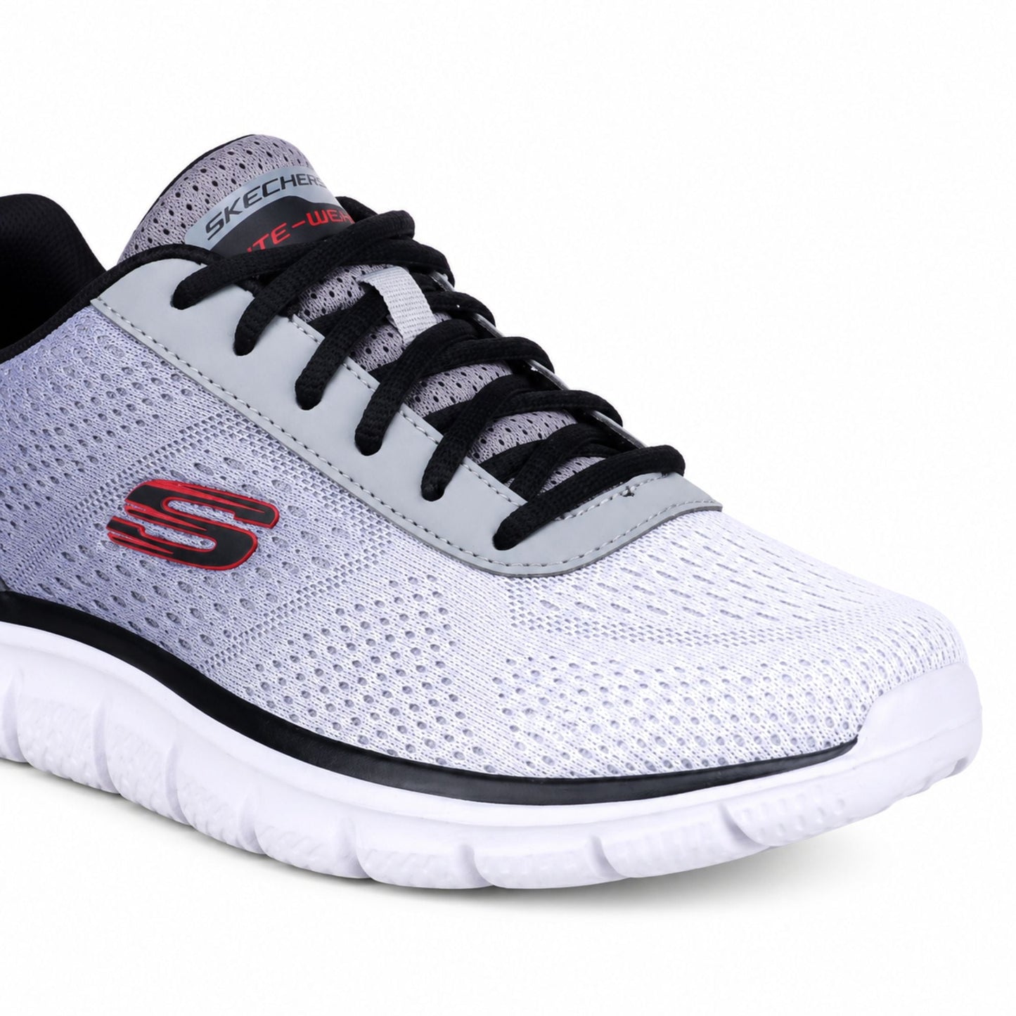 Skechers TRACK-RIPKENT Casuals For Men - Grey/Black