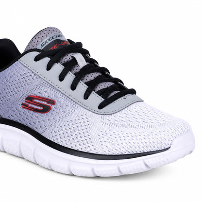 Skechers TRACK-RIPKENT Casuals For Men - Grey/Black