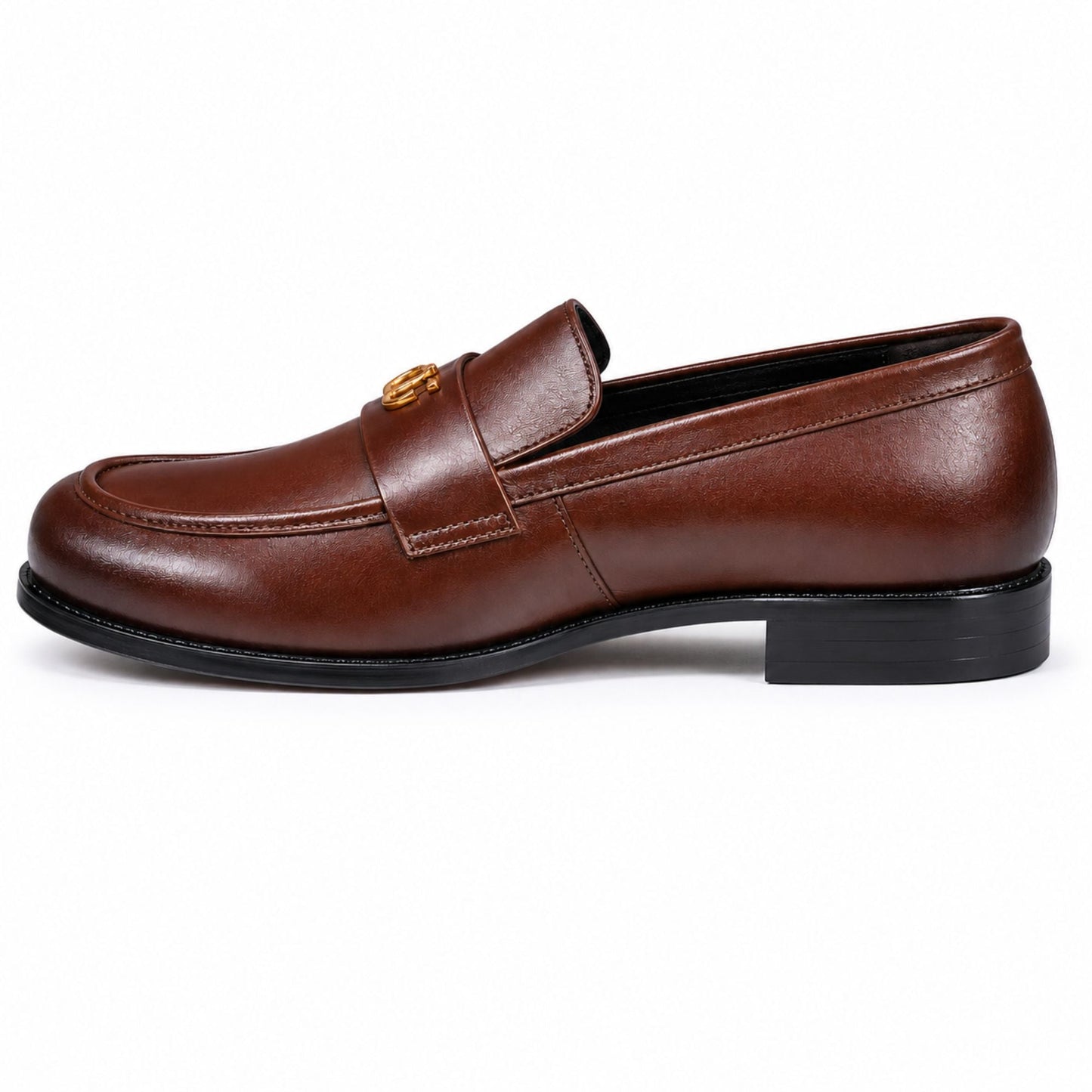 COACH Men’s Premium Leather Loafer - Brown