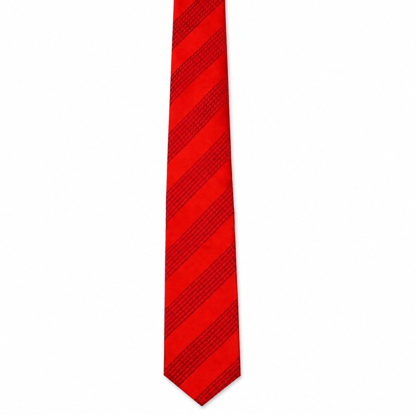 BlackBerry Premium Tie, Pocket Square & Cufflink Combo - Red