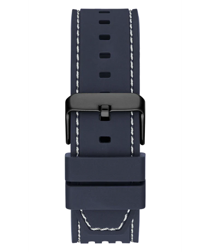 GUESS GW0499G1 Phoenix Men’s Watch | Blue Dial Leather Strap | Square Analog Multi-Function Watch