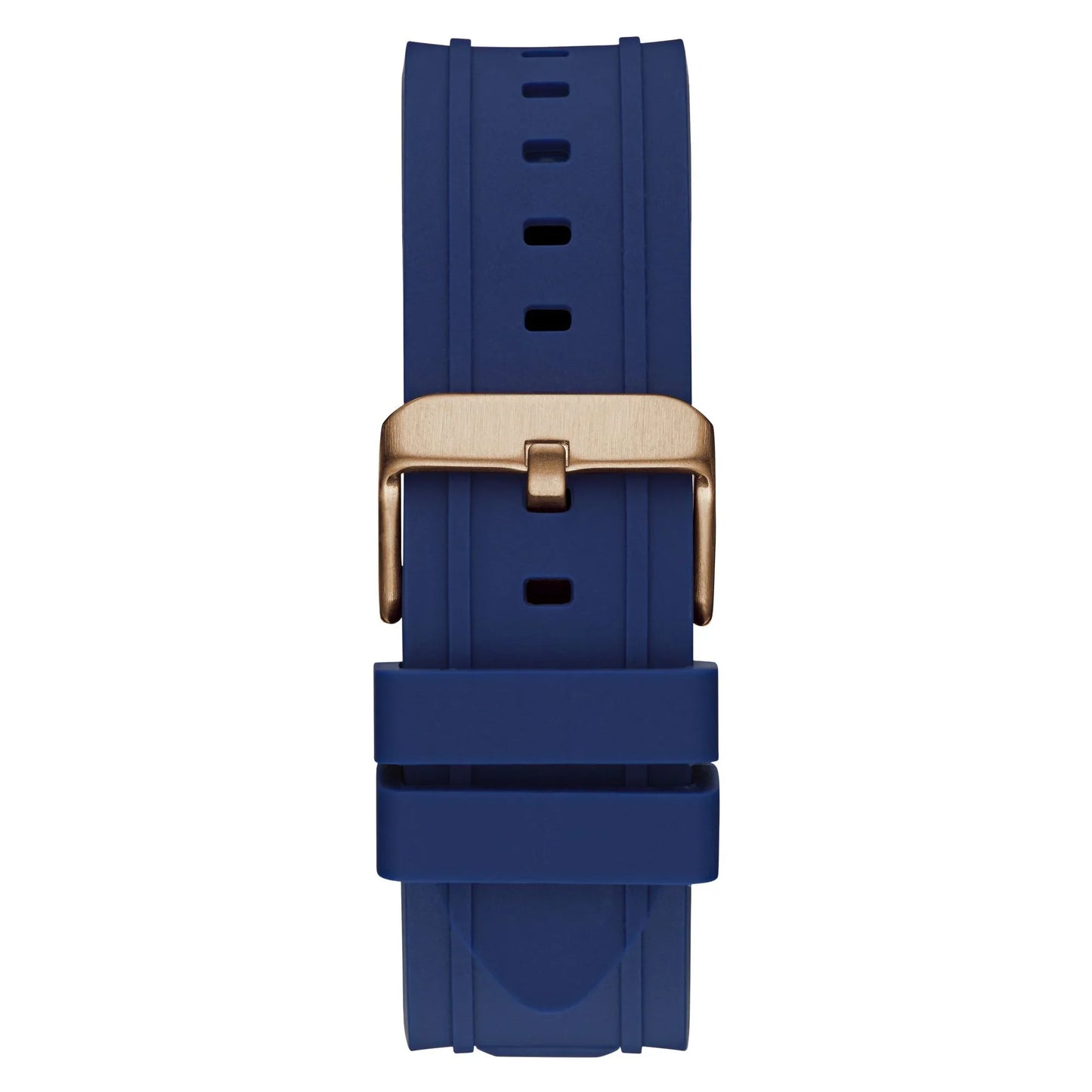 GUESS GW0799G2 Dashboard Men’s Watch | Blue Dial Silicone Strap | 46mm Multi-Function Analog Sport Watch