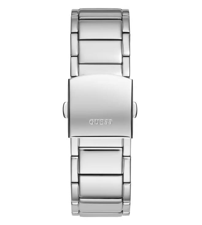 Guess GW0456G4 Men’s Analog Watch – Blue Dial, Two-Tone Stainless Steel Strap, 42mm Quartz