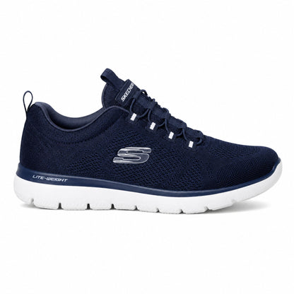 Skechers SUMMITS-LOUVIN Men’s Slip-On Sneakers - Navy