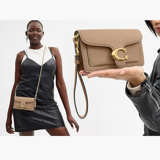 Coach Tabby Shoulder Bag in Polished Pebble Leather