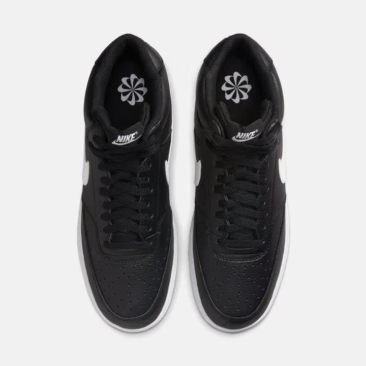 Nike Court Vision Mid Next Nature Men’s Shoes – Black/White