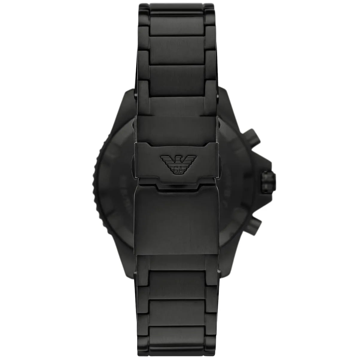 Emporio Armani AR80050 Men’s Watch | Black Dial Chronograph | 43mm Stainless Steel Luxury Watch