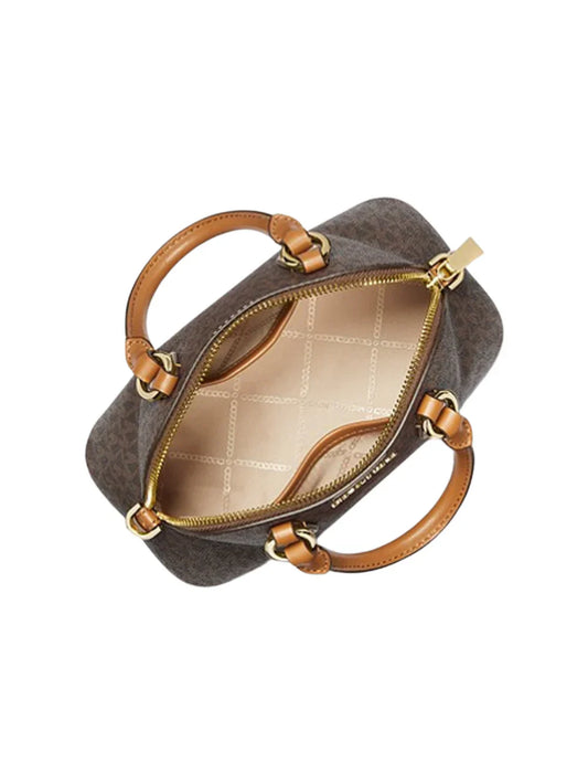 Michael Kors Veronica Extra-Small Logo Crossbody Bag – Brown/Acorn