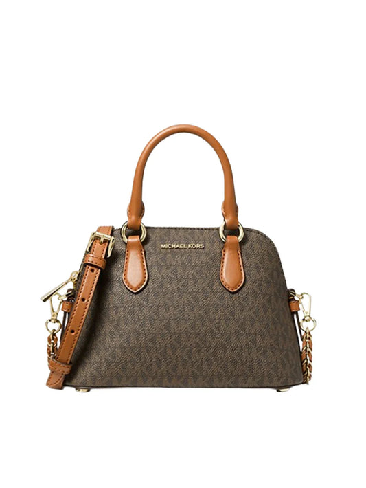 Michael Kors Veronica Extra-Small Logo Crossbody Bag – Brown/Acorn