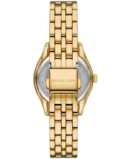 Michael Kors MK4870 Harlowe Women’s Watch | Gold Tone Stainless Steel 33mm Luxury Watch