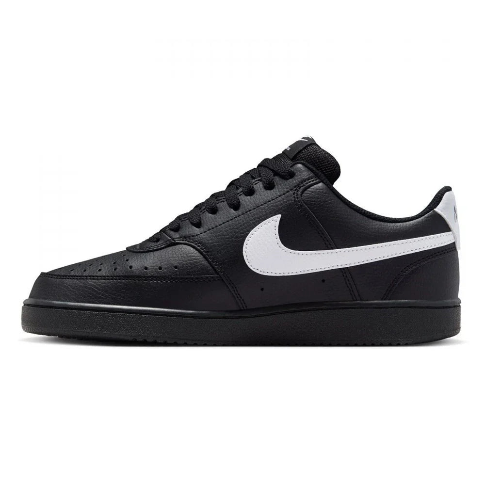 Nike Court Vision Low Men’s Sneakers – Black/White