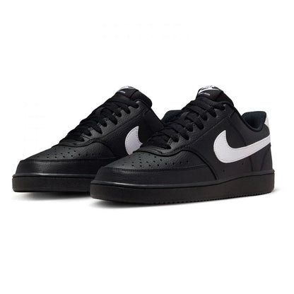 Nike Court Vision Low Men’s Sneakers – Black/White