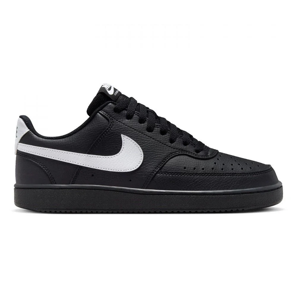 Nike Court Vision Low Men’s Sneakers – Black/White
