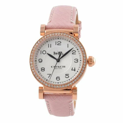 Coach 14503395 Women’s Watch | Silver Dial Stainless Steel Bracelet | Minimal Analog Luxury Watch