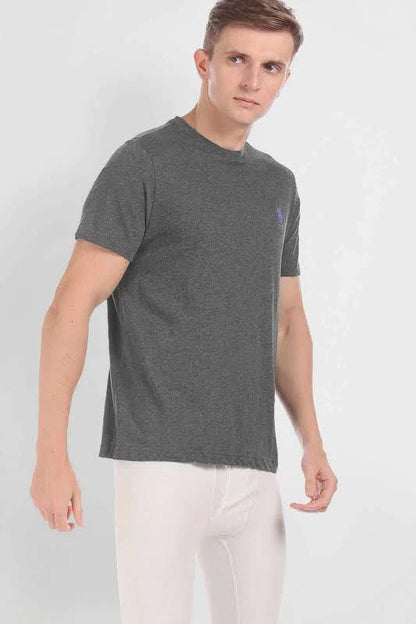 U.S. Polo Assn. Solid Men Round Neck